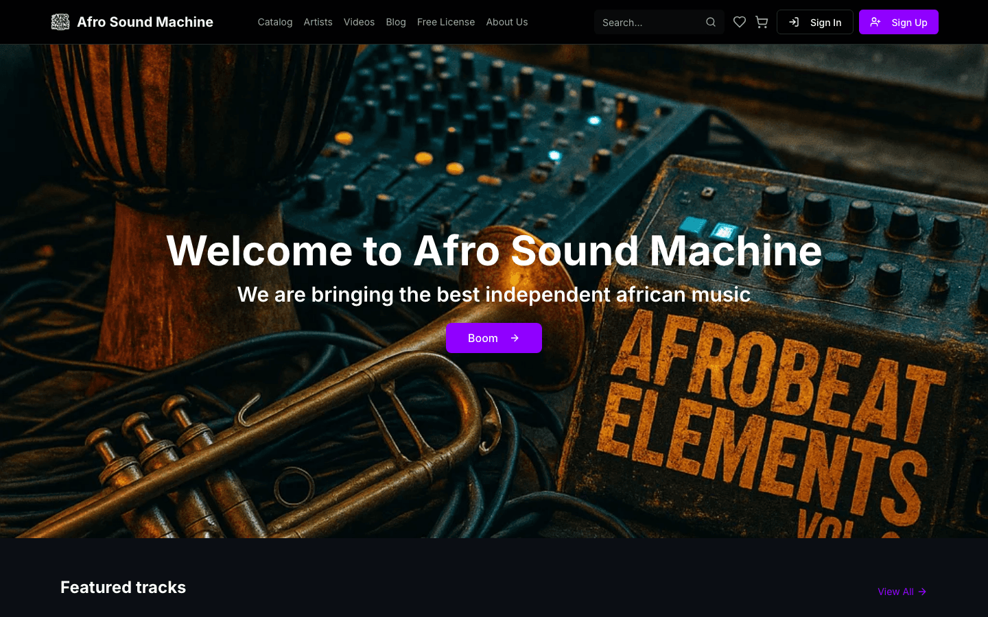 Afro Sound Machine screenshot